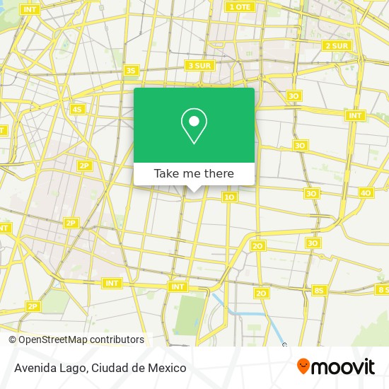 Avenida Lago map