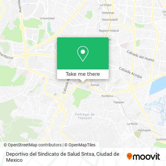 Deportivo del Sindicato de Salud Sntsa map