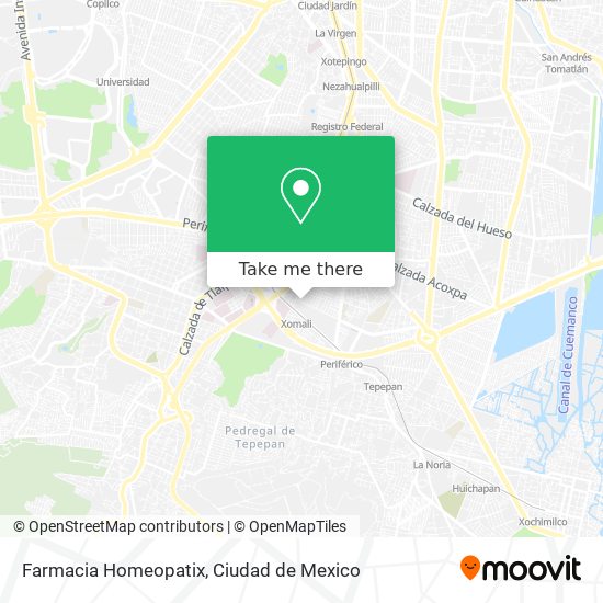 Farmacia Homeopatix map