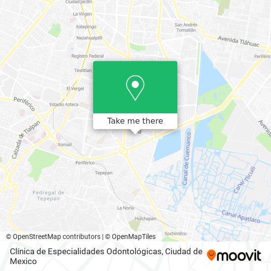 Clínica de Especialidades Odontológicas map
