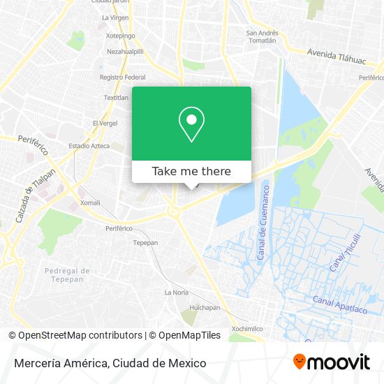 Mercería América map