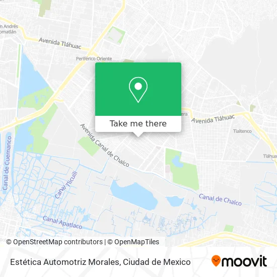 Estética Automotriz Morales map