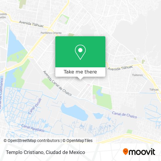 Mapa de Templo Cristiano