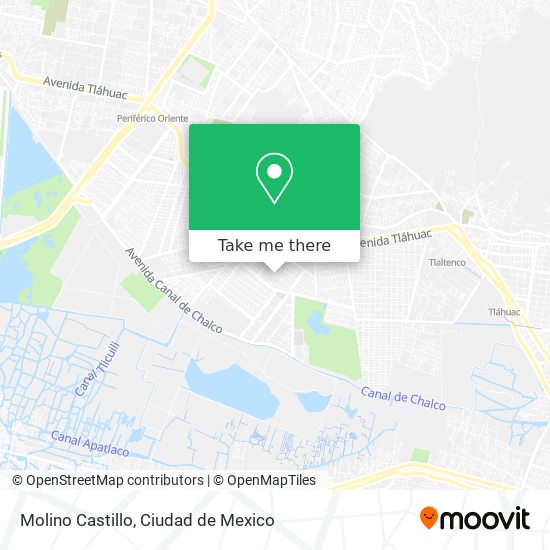 Mapa de Molino Castillo