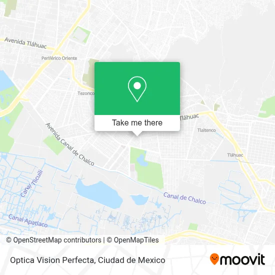 Optica Vision Perfecta map