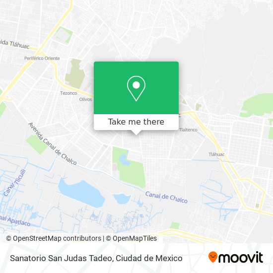 Mapa de Sanatorio San Judas Tadeo
