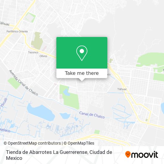Tienda de Abarrotes La Guerrerense map