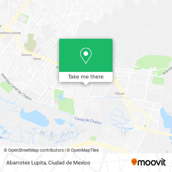 Abarrotes Lupita map