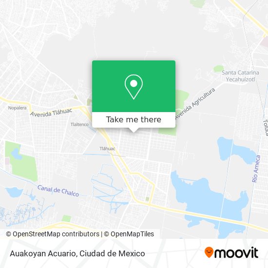 Auakoyan Acuario map