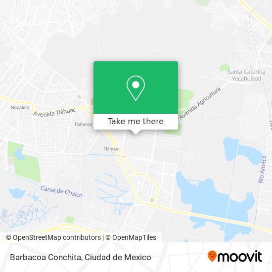 Barbacoa Conchita map