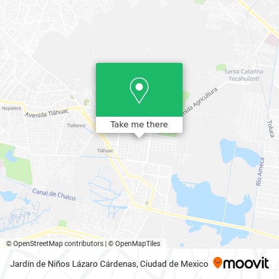 Jardín de Niños Lázaro Cárdenas map