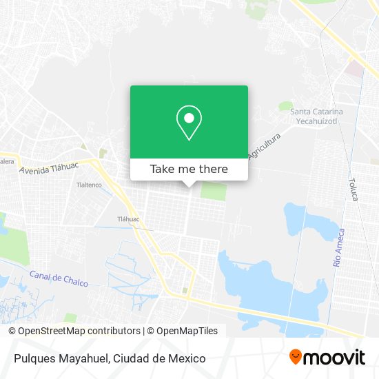 Mapa de Pulques Mayahuel