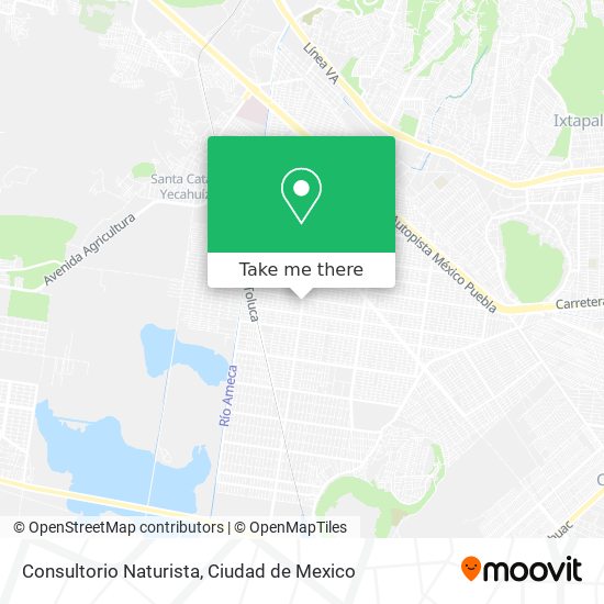 Mapa de Consultorio Naturista