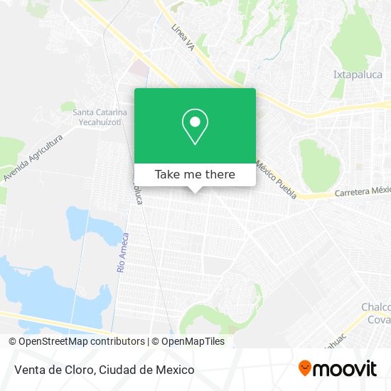 Venta de Cloro map