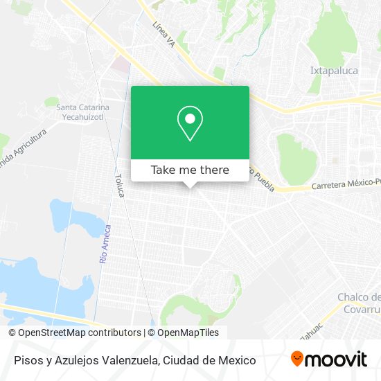 Pisos y Azulejos Valenzuela map