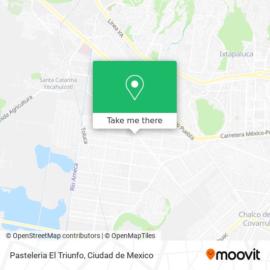 Pasteleria El Triunfo map