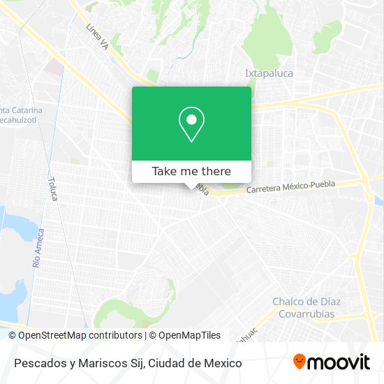 Mapa de Pescados y Mariscos Sij