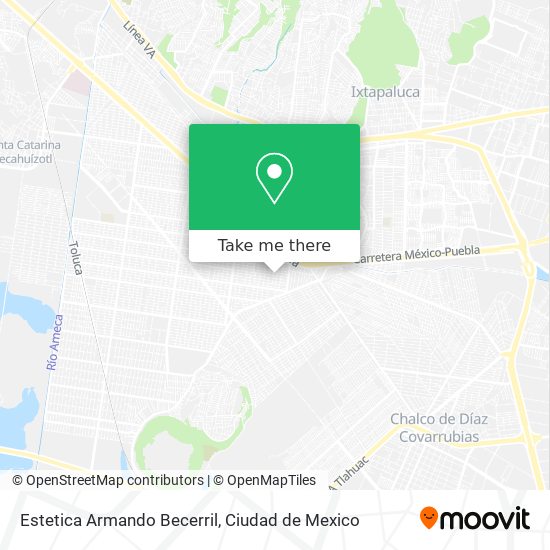 Estetica Armando Becerril map