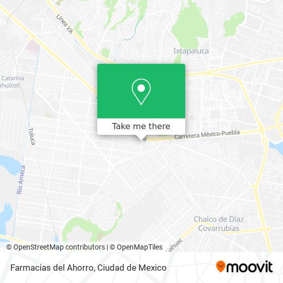 Farmacias del Ahorro map
