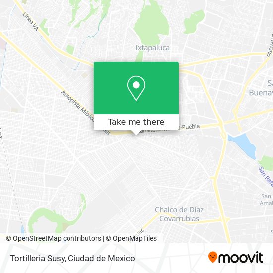 Tortilleria Susy map