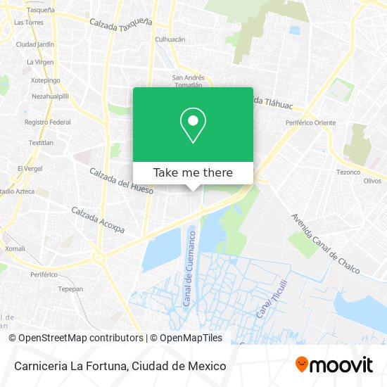 Carniceria La Fortuna map