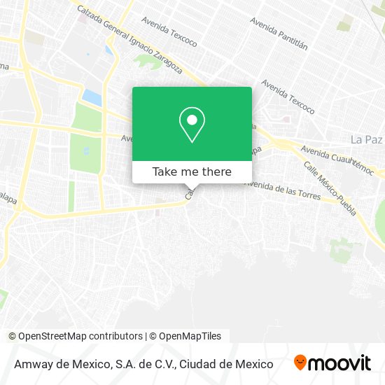 Amway de Mexico, S.A. de C.V. map