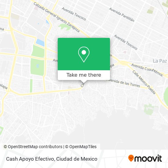 Cash Apoyo Efectivo map