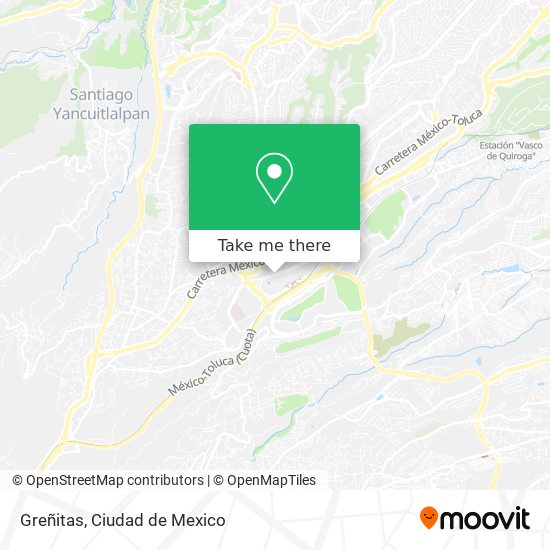 Greñitas map