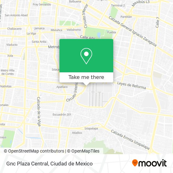 Mapa de Gnc Plaza Central