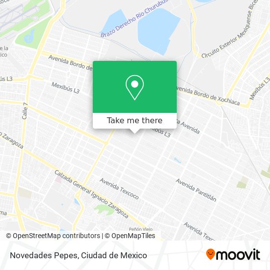 Novedades Pepes map