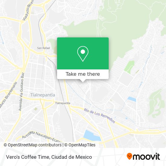 Vero's Coffee Time map