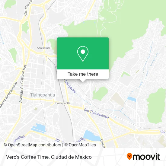 Vero's Coffee Time map