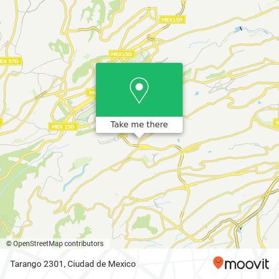 Tarango 2301 map