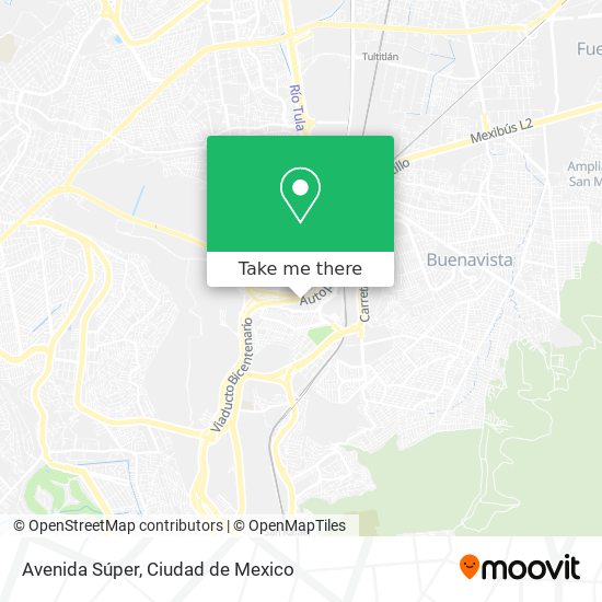 Mapa de Avenida Súper