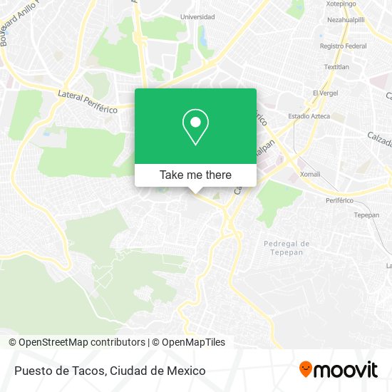 Puesto de Tacos map