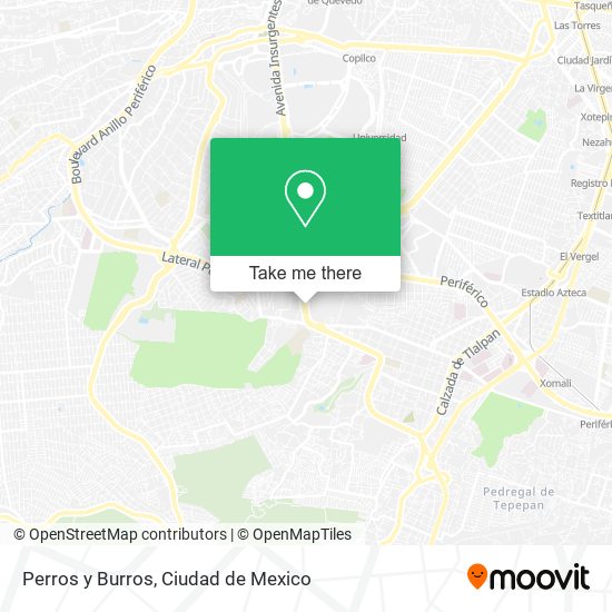 Perros y Burros map