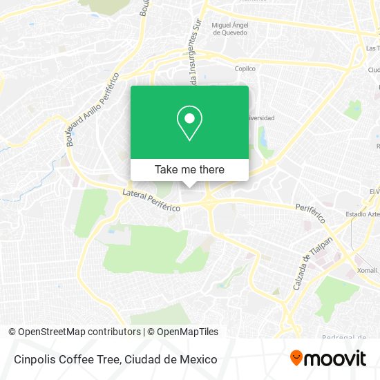 Cinpolis Coffee Tree map