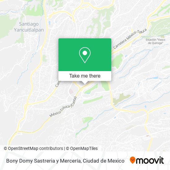 Mapa de Bony Domy Sastreria y Mercería