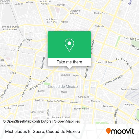 Micheladas El Guero map