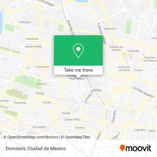 Mapa de Domino's