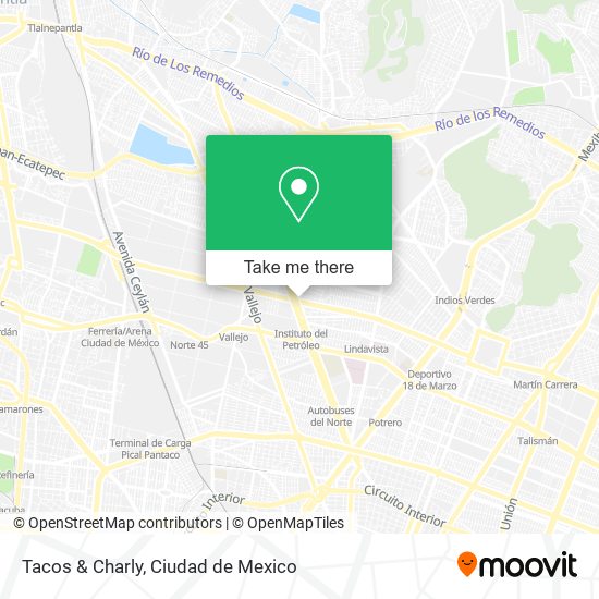 Mapa de Tacos & Charly