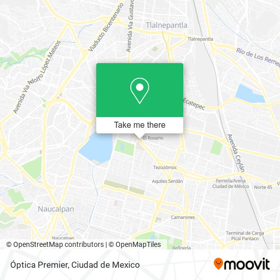 Óptica Premier map