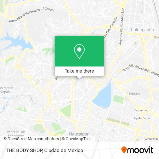 Mapa de THE BODY SHOP