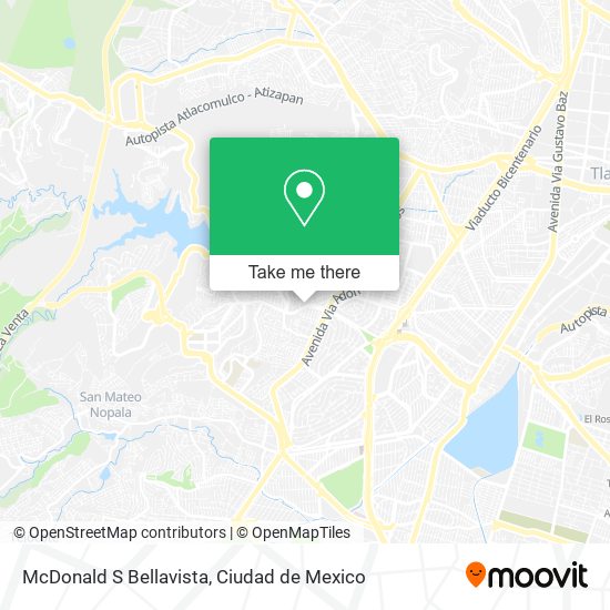 McDonald S Bellavista map