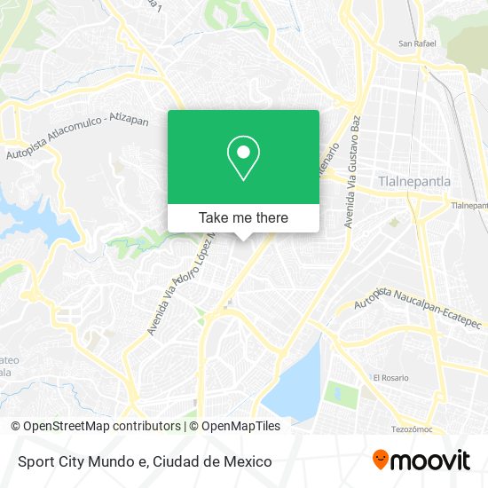 Sport City Mundo e map