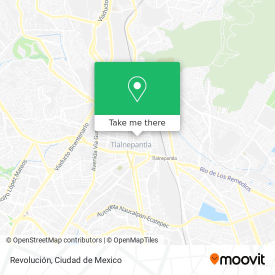 Revolución map