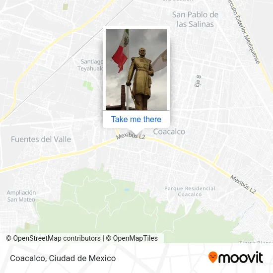 Coacalco map