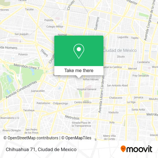 Chihuahua 71 map