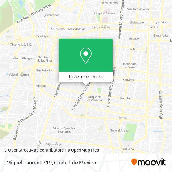 Mapa de Miguel Laurent 719