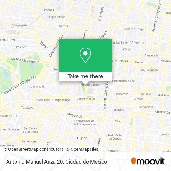 Antonio Manuel Anza 20 map